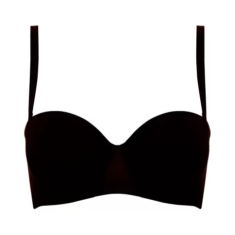 Essentiall Selvsiddende BH, Sort