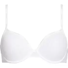 Lightly Lined Demi BH, Hvid