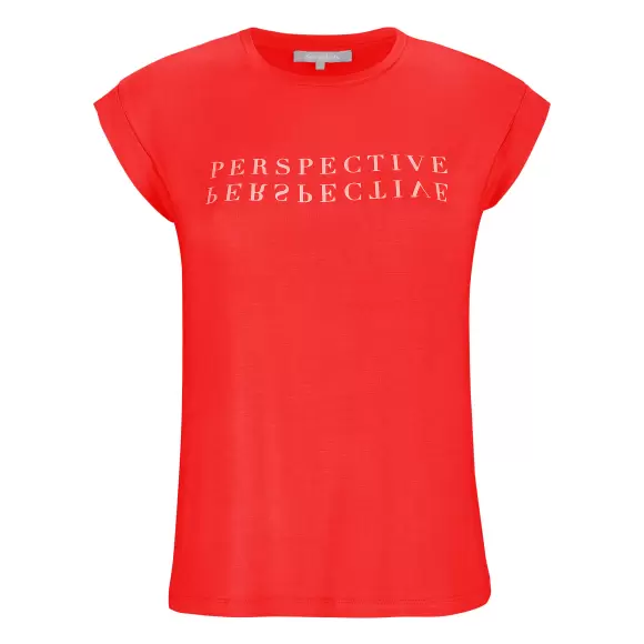 Soft Rebels - SRPerspective T-Shirt, Fiesta