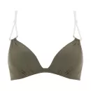 Chantelle - Glory Push-Up Bikini Top, Khaki Gold