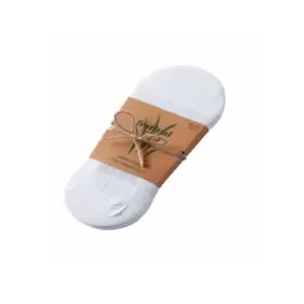 Bamboo Sneaker Sock 3-Pack, White