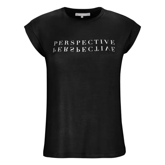 Soft Rebels - SRPerspective T-Shirt, Sort