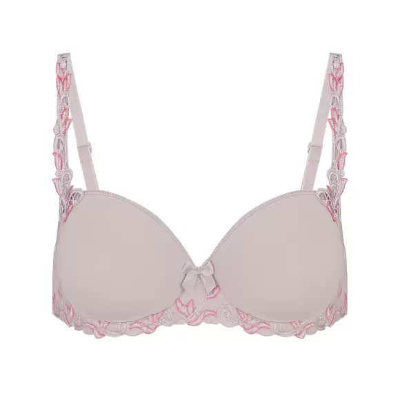 Soutien-gorge Simone Pérèle Andora - 95C (80C EU) - Corbeille Moulée 3D Spacer - Gris - Neuf Avec étiquettes