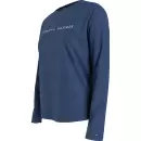 TOMMY HILFIGER - Logo Bluse, Iron Blue