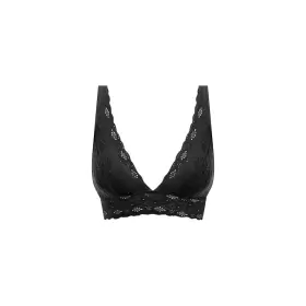 Halo Lace Soft Bra, Black