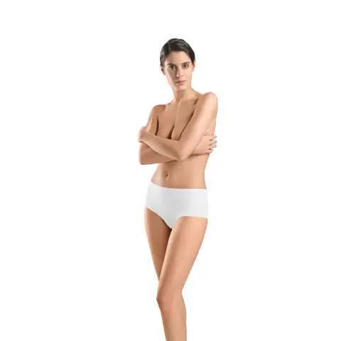 Invisible Cotton Maxi, White