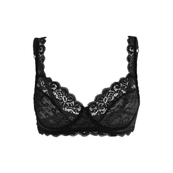 HANRO INTERNATIONAL - Moments Bra, Black