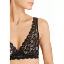 HANRO INTERNATIONAL - Moments Soft Bra, Black