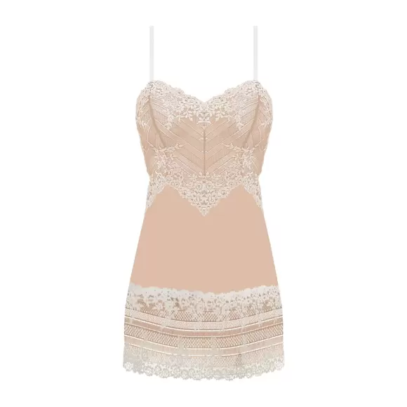 Wacoal - Embrace Lace Chemise, Nude/Ivory